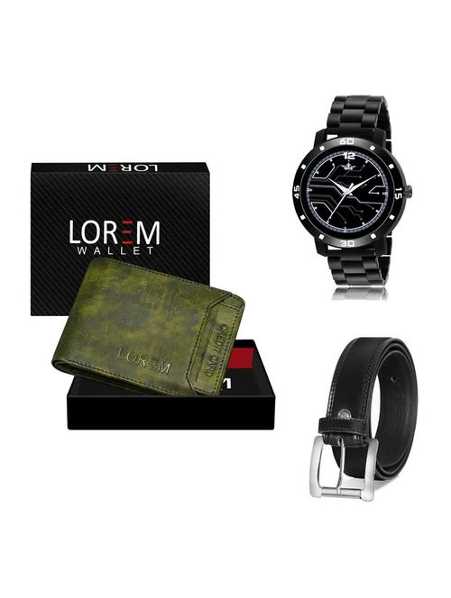 belt, wallet & watch gift combo - 19376818 - Very Small Image - 1