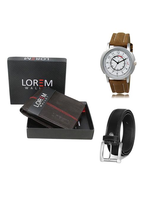 belt, wallet & watch gift combo - 19377068 - Very Small Image - 1