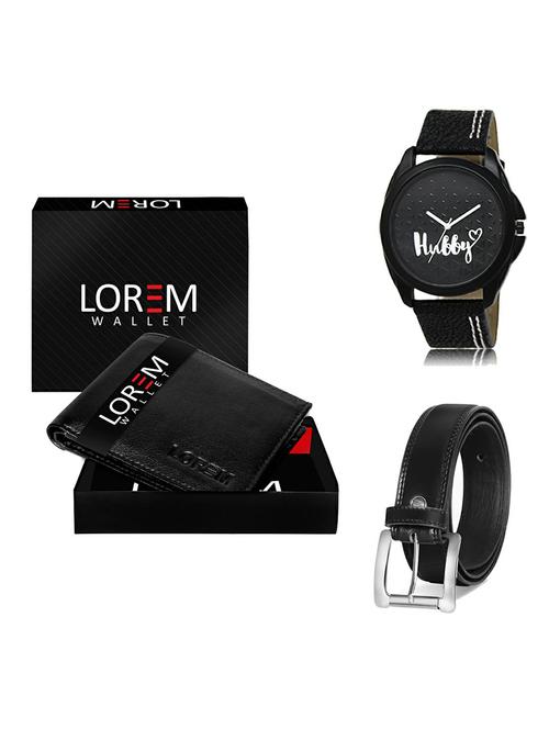 belt, wallet & watch gift combo - 19377706 - Very Small Image - 1