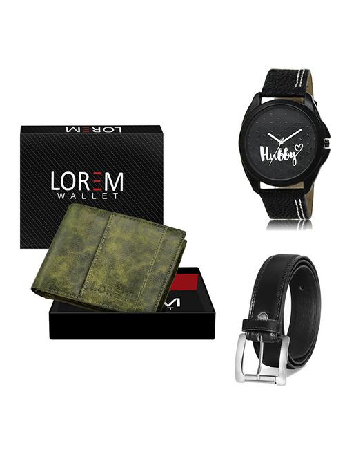 belt, wallet & watch gift combo - 19377709 - Very Small Image - 1