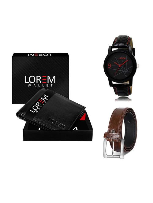 belt, wallet & watch gift combo - 19379371 - Very Small Image - 1