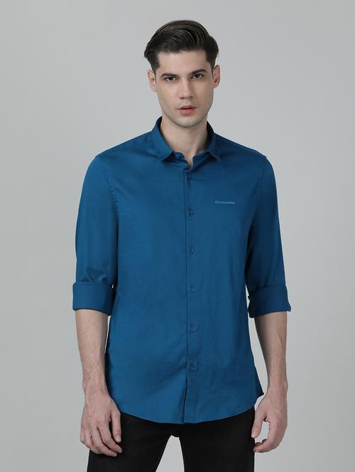cotton solids casual shirts - 19382876 - Very Small Image - 1