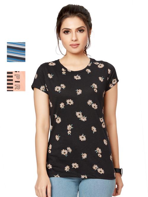 women's t-shirt combo - 19383307 - Very Small Image - 1