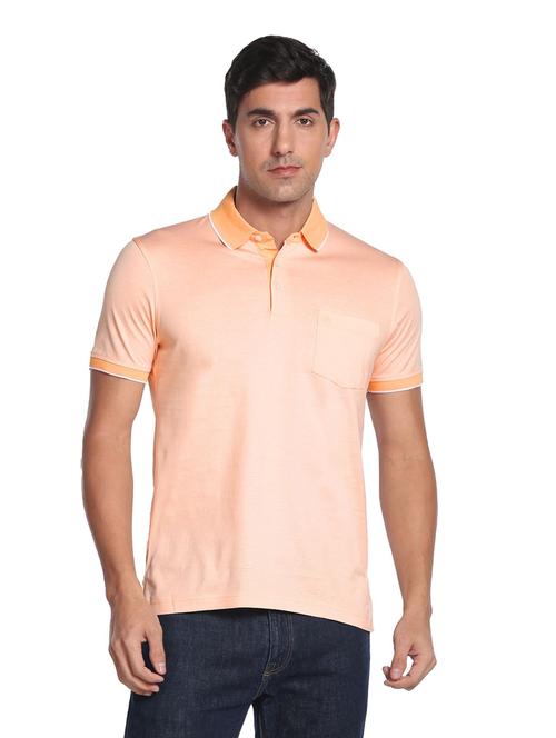orange cotton casual shirt - 19389608 - Very Small Image - 1