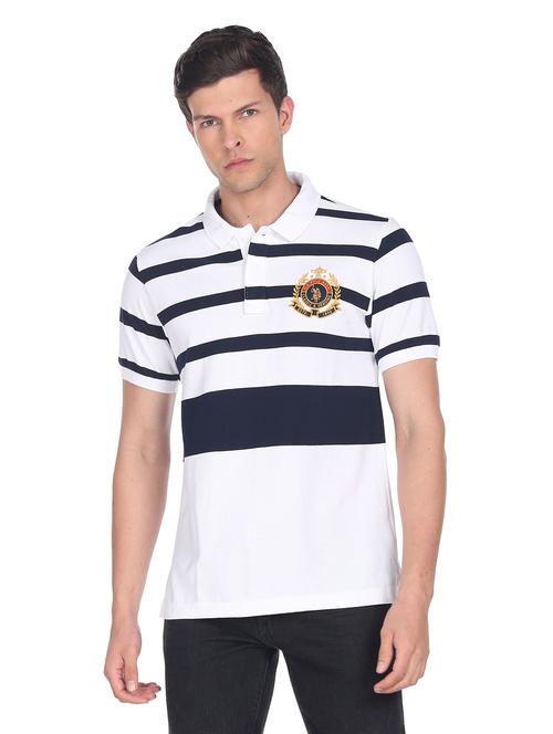 color blocked polo t-shirt - 19389747 - Very Small Image - 1