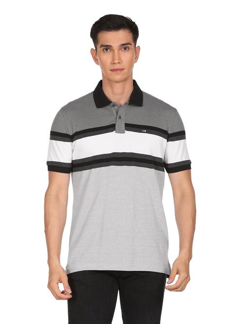color blocked polo t-shirt - 19389832 - Very Small Image - 1