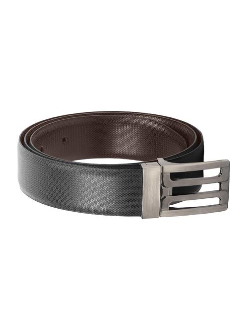 men plain leatherette belt - 19390136 - Very Small Image - 1