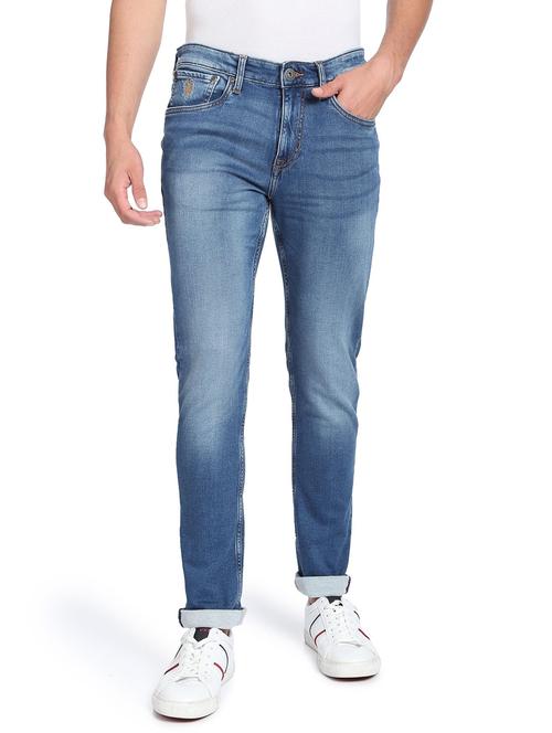 mens slim fit plain jeans - 19406290 - Very Small Image - 1