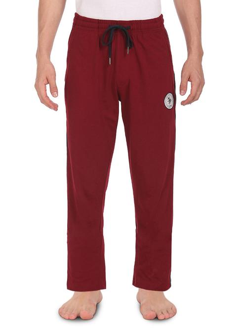 red solid joggers - 19406407 - Very Small Image - 1