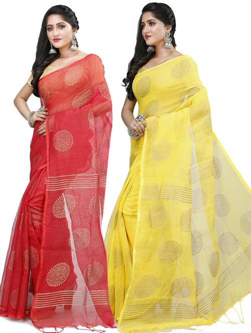 women's saree combo with blouse - 19406922 - Very Small Image - 1