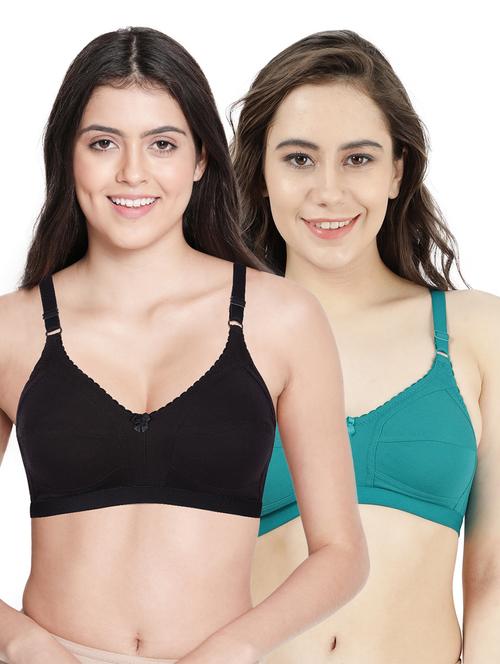 pack of 2 cotton t-shirt bra - 19407347 - Very Small Image - 1