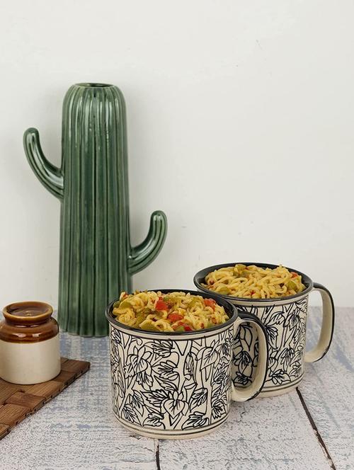 caffeine ceramic handmade black perru maggie mug (set of 2) - 19408670 - Very Small Image - 1