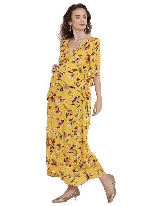 floral print maternity dress - 19409177 - Very Small Image - 1