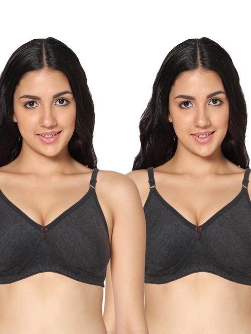 pack of 2 cotton t-shirt bra - 19409612 - Very Small Image - 1