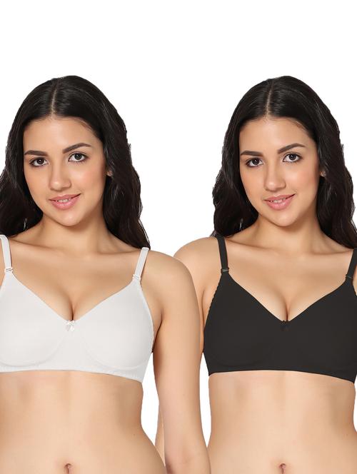 pack of 2 cotton t-shirt bra - 19409746 - Very Small Image - 1