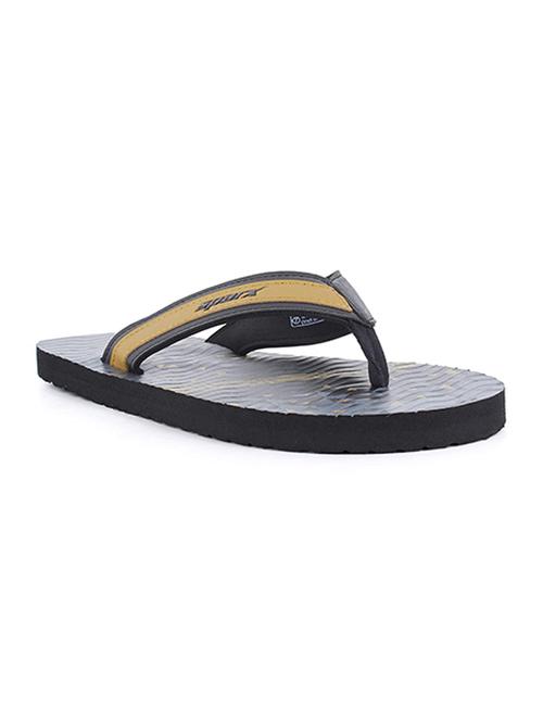 black synthetic & mesh slip on flip flops - 19410404 - Very Small Image - 1