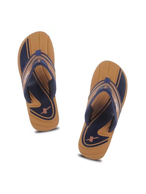 tan synthetic & mesh slip on flip flops - 19410408 - Very Small Image - 1