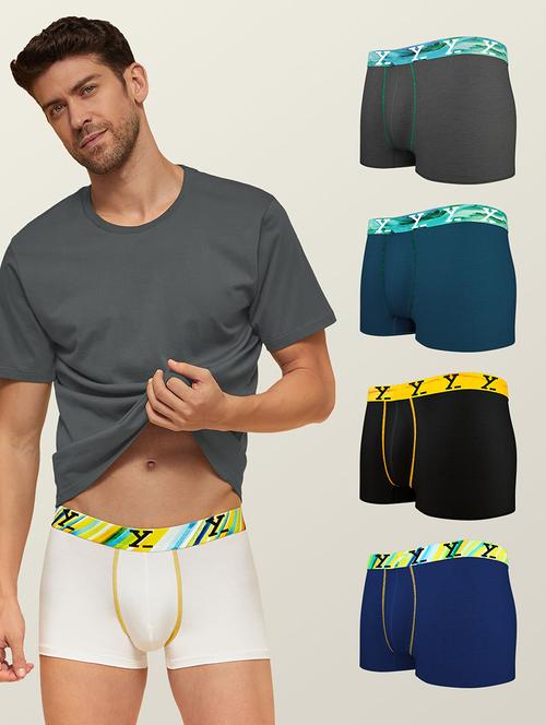 pack of 5 multi color trunks - 19411272 - Very Small Image - 1