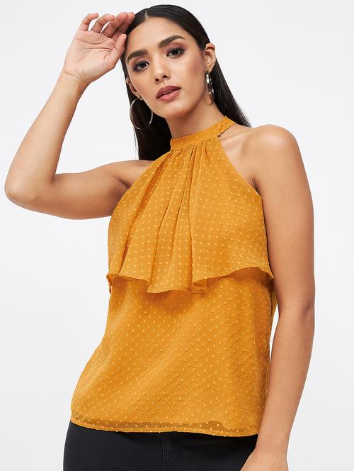 self design polyester regular top - 19411688 - Very Small Image - 1