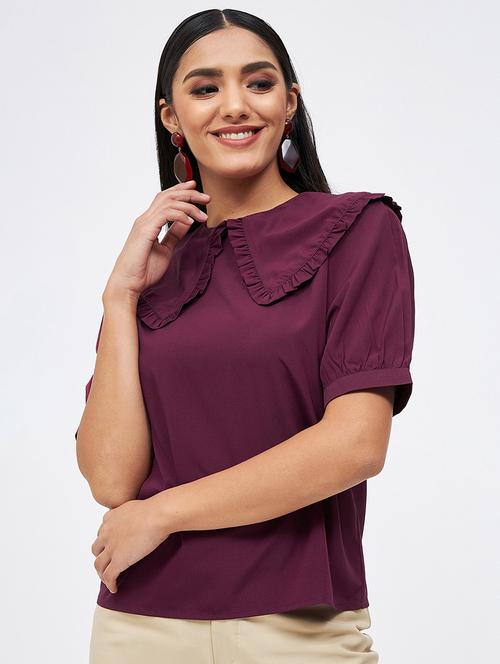 solids polyester regular top - 19411711 - Very Small Image - 1