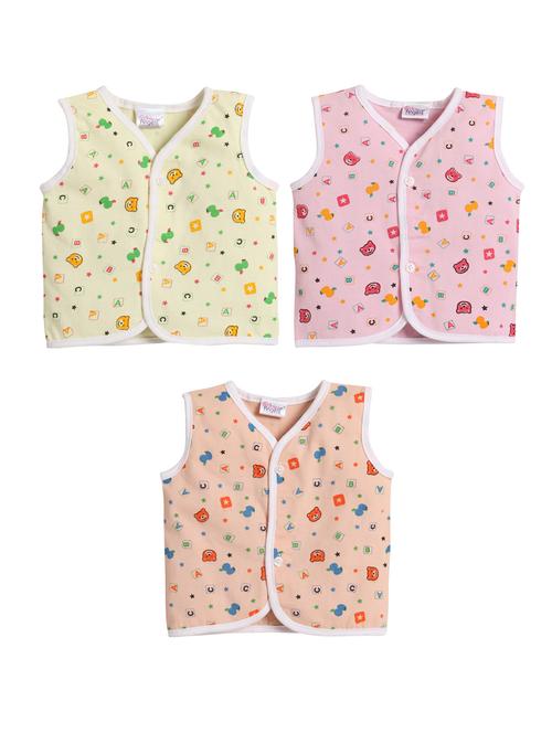 pack of 3 cotton vest - 19411930 - Very Small Image - 1
