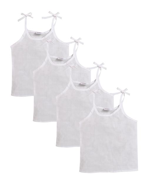 little angels cotton unisex jhabla set for 0-3 months - 19411945 - Very Small Image - 1