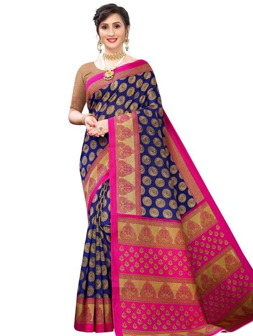 self design printed saree - 19414032 - Very Small Image - 1