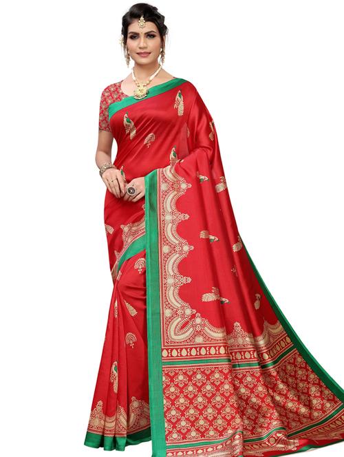 self design printed saree - 19414037 - Very Small Image - 1