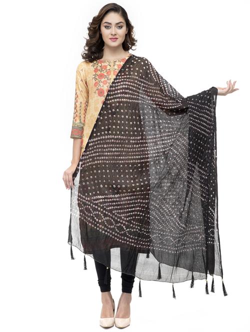 bandhani printed dupatta - 19416981 - Very Small Image - 1