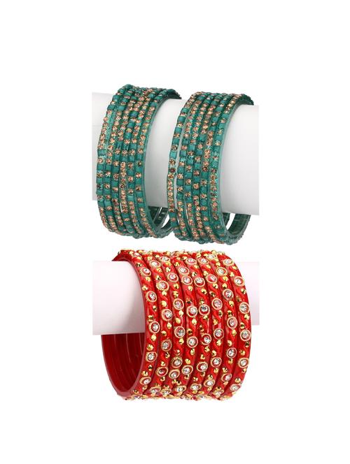 multi color glass bangle - 19417481 - Very Small Image - 1