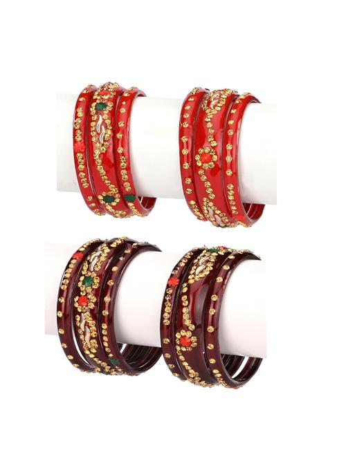 multi color glass bangle - 19417488 - Very Small Image - 1