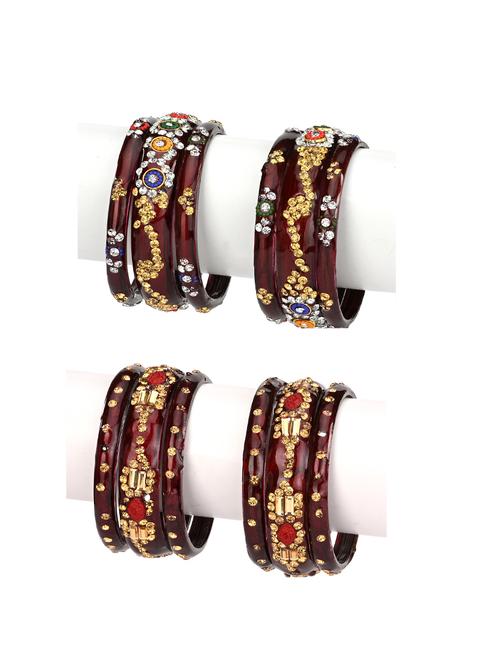 multi colored glass bangle - 19417510 - Very Small Image - 1