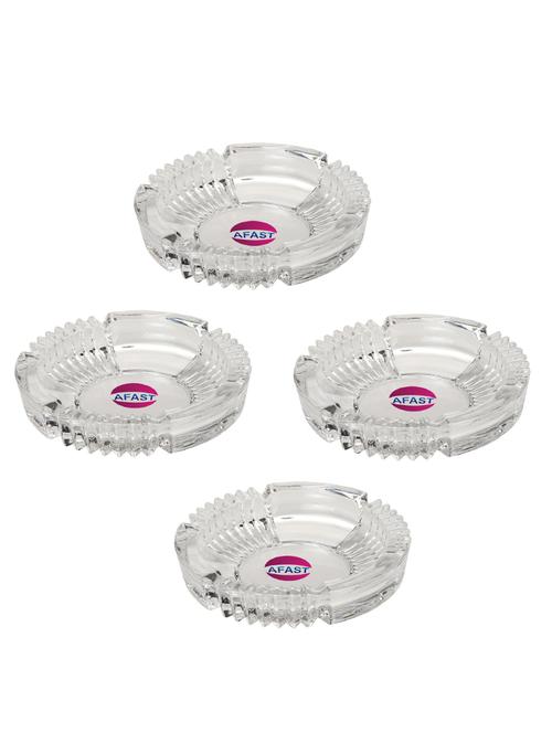 stylish transparent glass ash tray for home, bar, mini bar -a9 - 19417600 - Very Small Image - 1