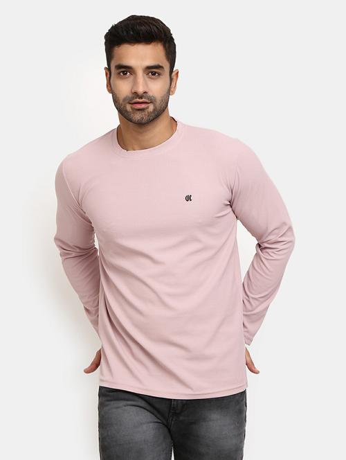 pink solid t-shirt - 19419149 - Very Small Image - 1