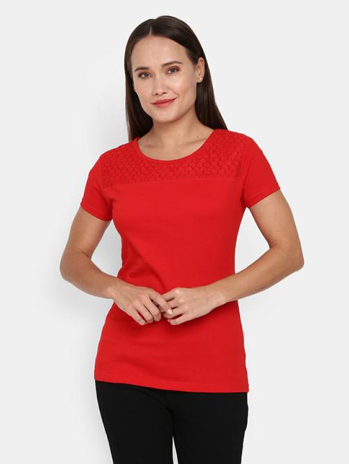 women's plain round neck t-shirt - 19420546 - Very Small Image - 1