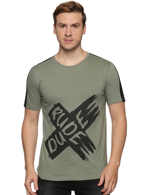 round neck printed t-shirt - 19421511 - Very Small Image - 1