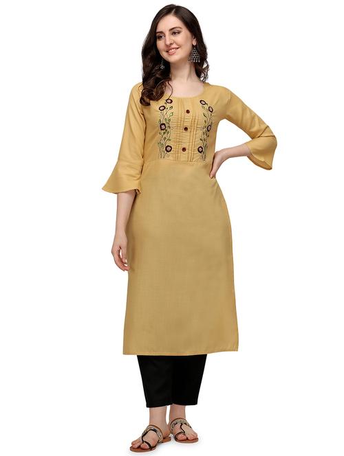 multi colored solid kurta set - 19422316 - Very Small Image - 1