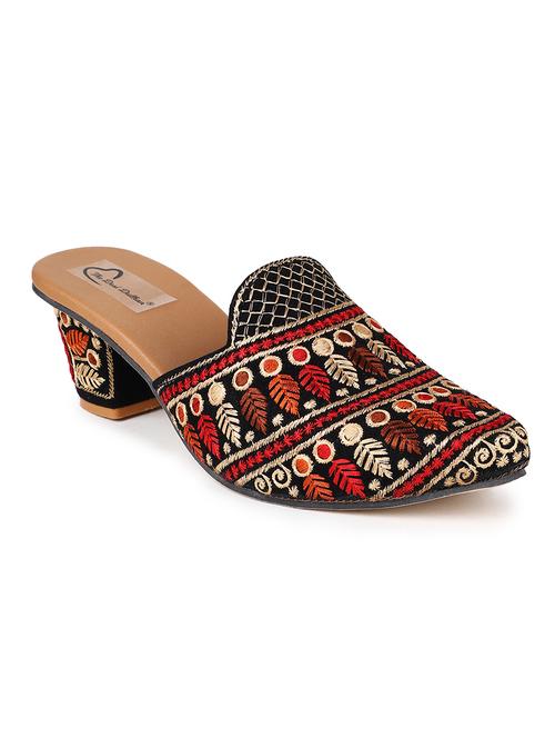 embellished mules sandal - 19430309 - Very Small Image - 1
