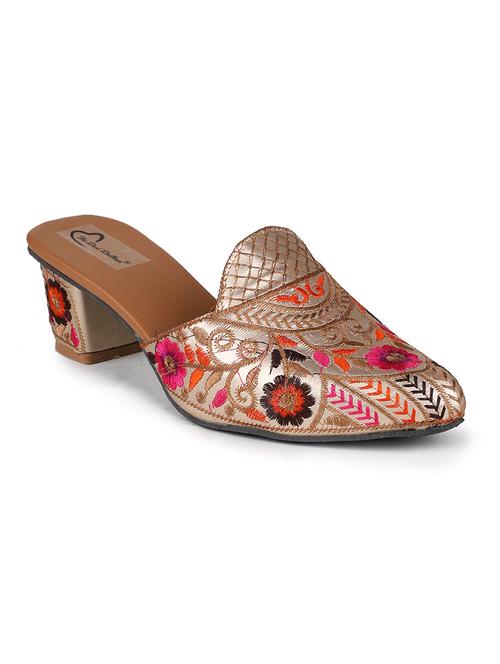 embellished mules wedge - 19430315 - Very Small Image - 1