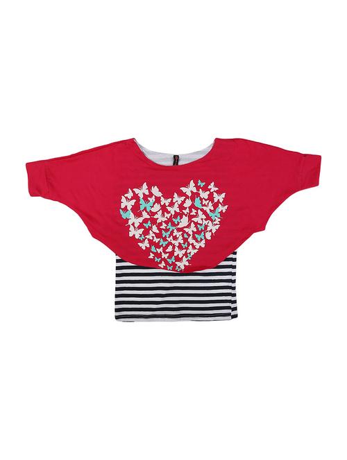 pink printed regular tee - 19430484 - Very Small Image - 1