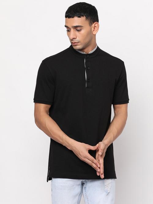 solids cotton knit regular t-shirt - 19430982 - Very Small Image - 1