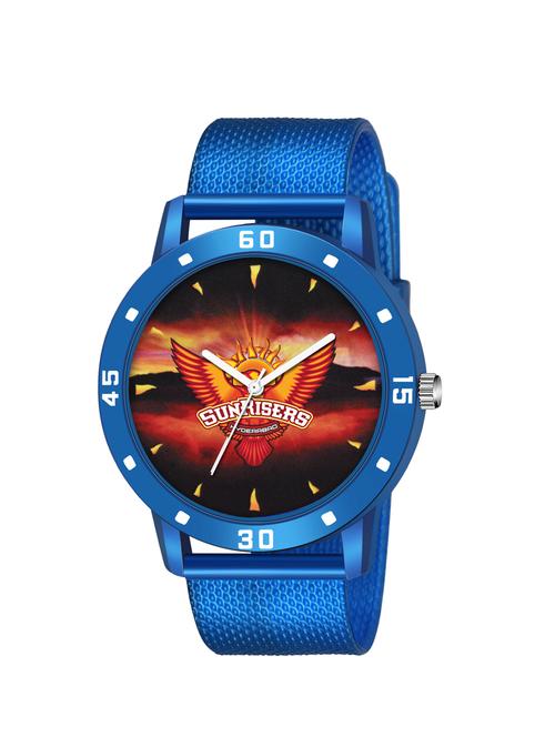 srh sun risers hydrabad blue stylish trending cricket lovers analog watch - 19431200 - Very Small Image - 1