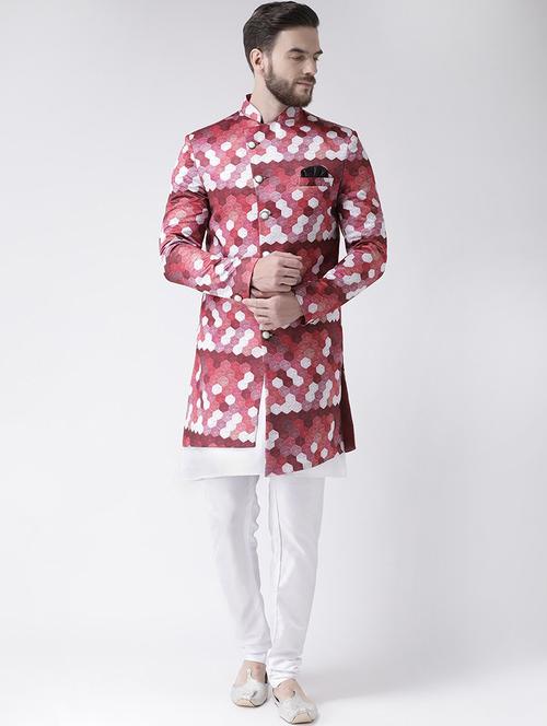 multi coloured printed kurta pyjama set - 19433062 - Very Small Image - 1
