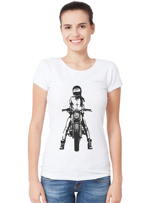 white printed t-shirt - 19434282 - Very Small Image - 1
