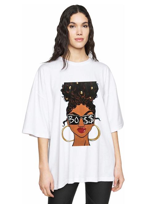 girls round neck printed regular tee - 19434482 - Very Small Image - 1