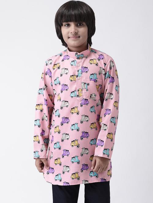 kids printed kurta set - 19435708 - Very Small Image - 1