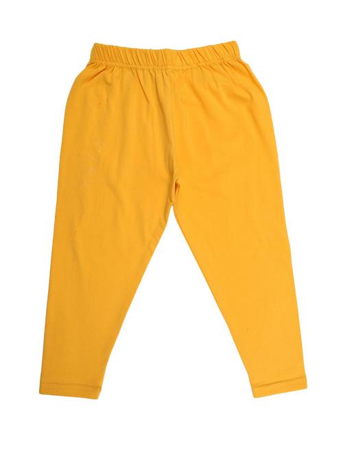girls mid rise solid legging - 19436327 - Very Small Image - 1