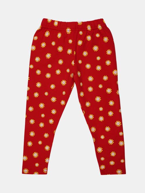 girls mid rise printed legging - 19436368 - Very Small Image - 1