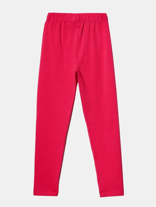 girls mid rise solid legging - 19436397 - Very Small Image - 1