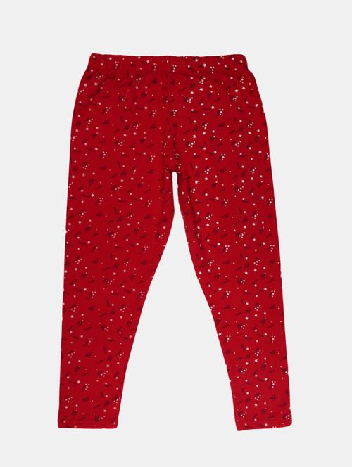 girls mid rise printed legging - 19436424 - Very Small Image - 1